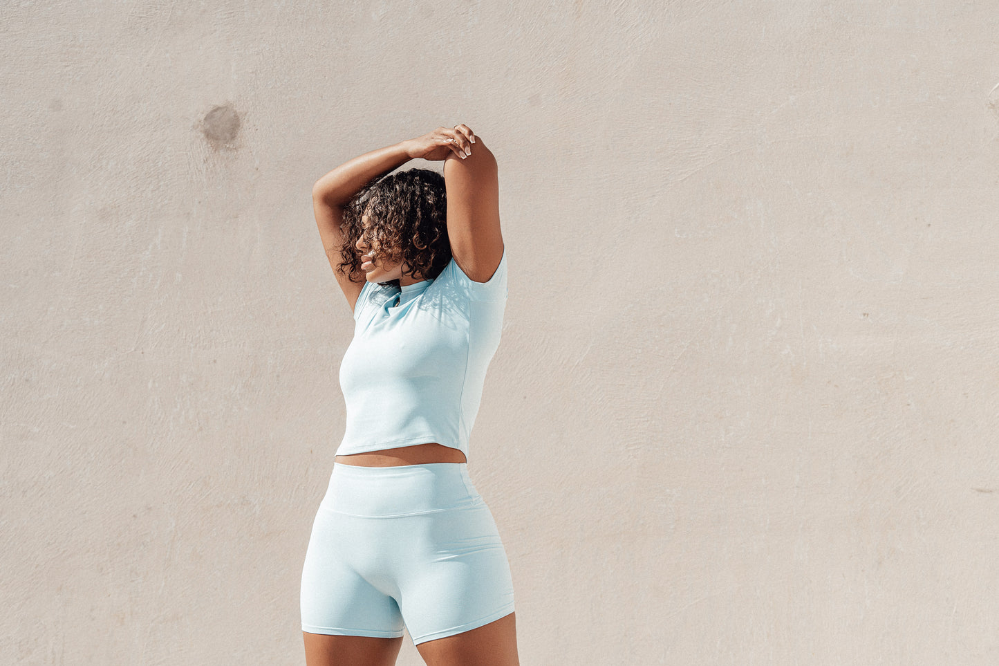 Core Finese Tee - Serenity Blue