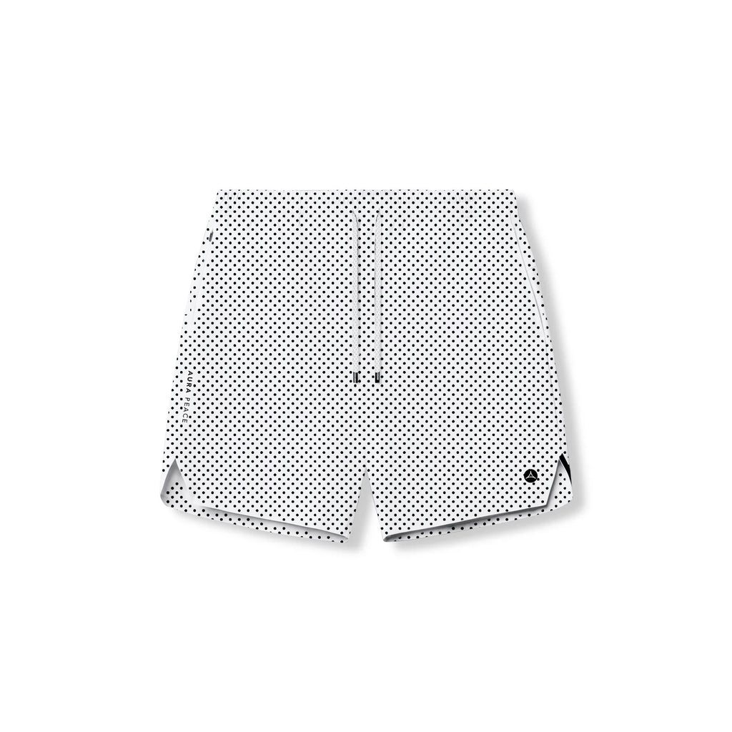 Aura Athletics Performance Short 6in - Polka Dot