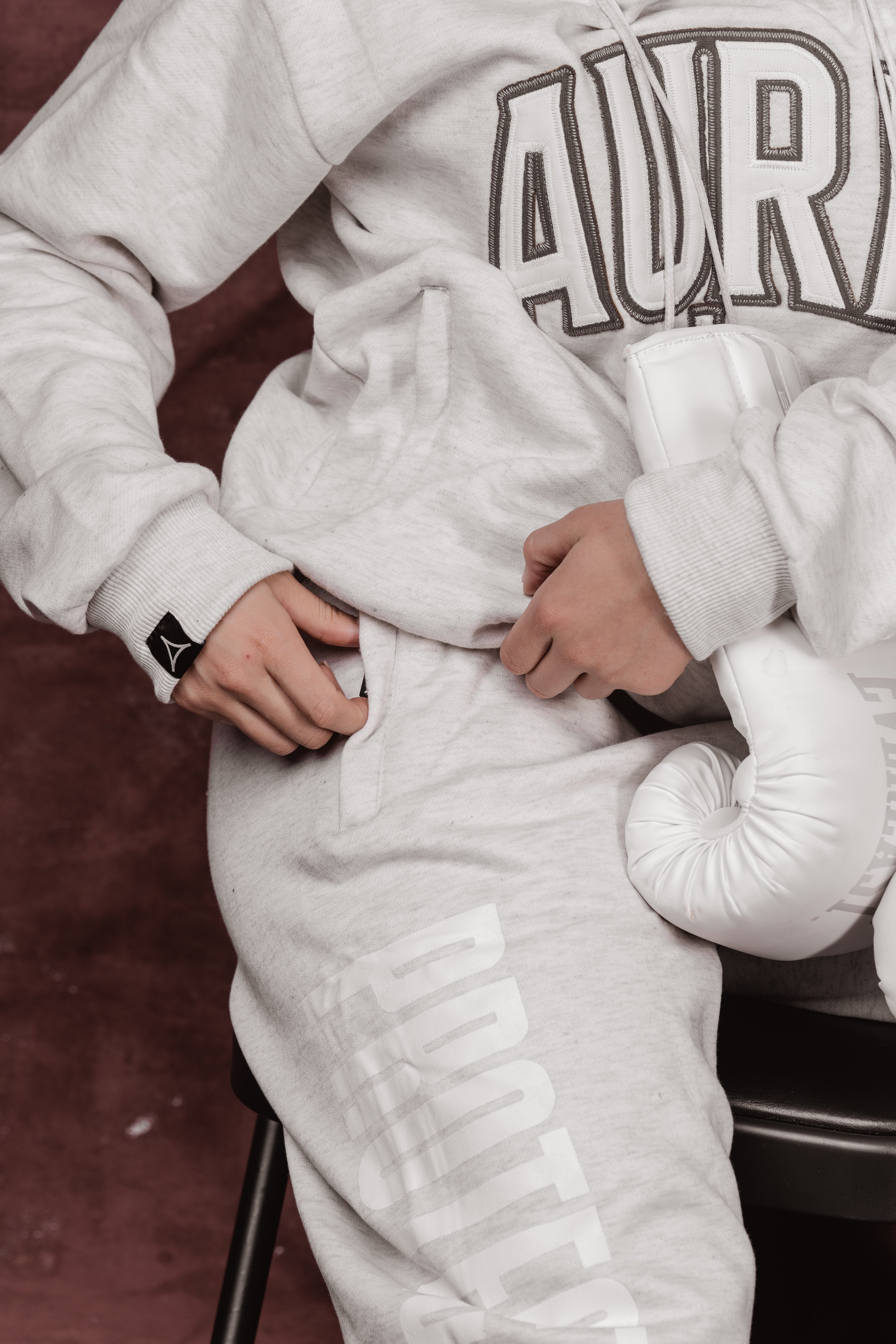 Aura Comfrt Hoodie (Heather Grey)