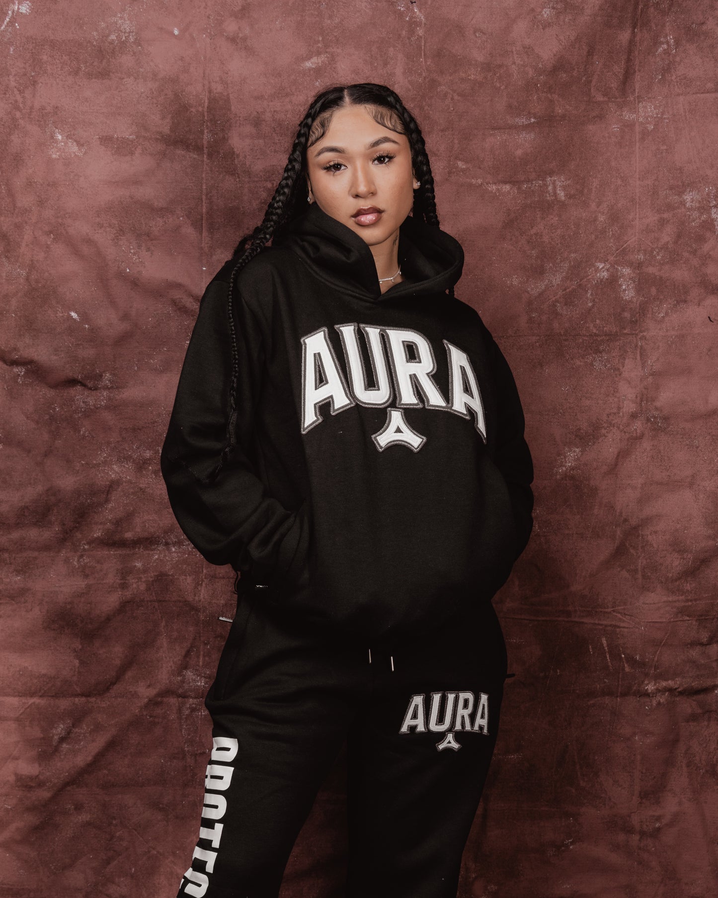 Aura Comfrt Hoodie (Black)