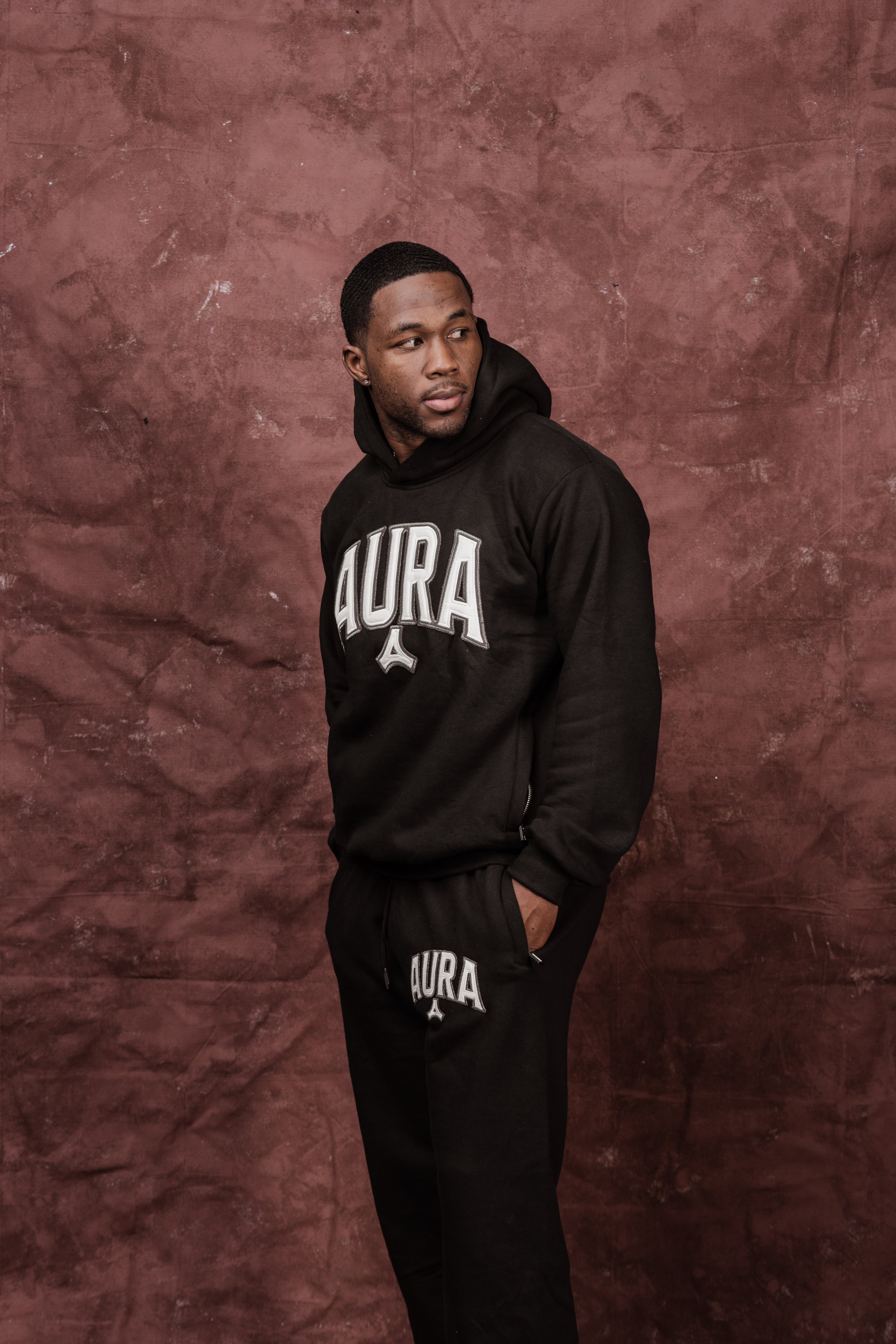 Aura Comfrt Relaxed Pant (Black)