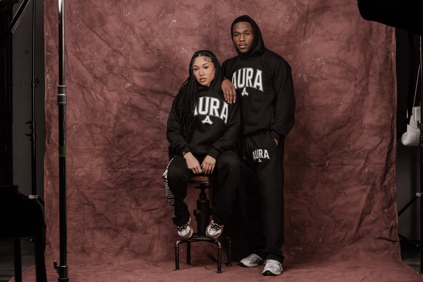 Aura Comfrt Relaxed Pant (Black)